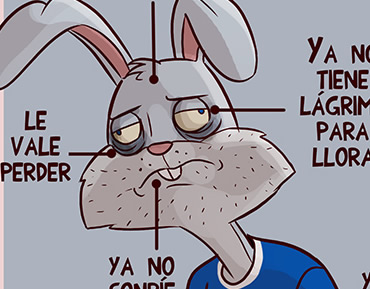 Qué feo es ser él