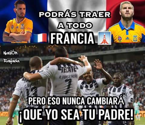 Memes del Clásico Regio 109