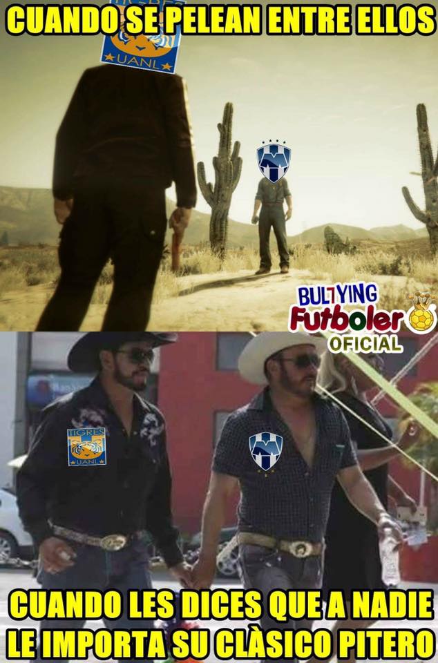 Memes del Clásico Regio 109