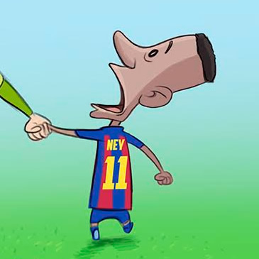 Déjà Vu... Neymar se acordó de Memo Ochoa