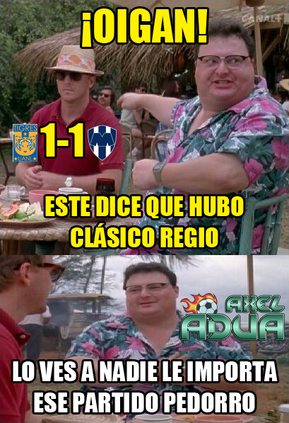 Infaltables e imperdibles, los memes de la J15 del A2016 de la Liga MX.