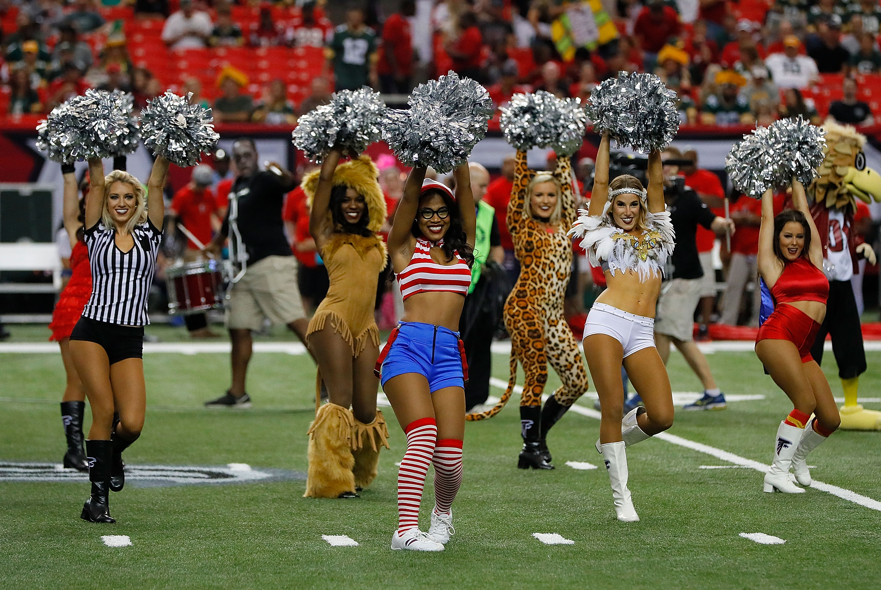 El Halloween más sexy con las porristas de la NFL