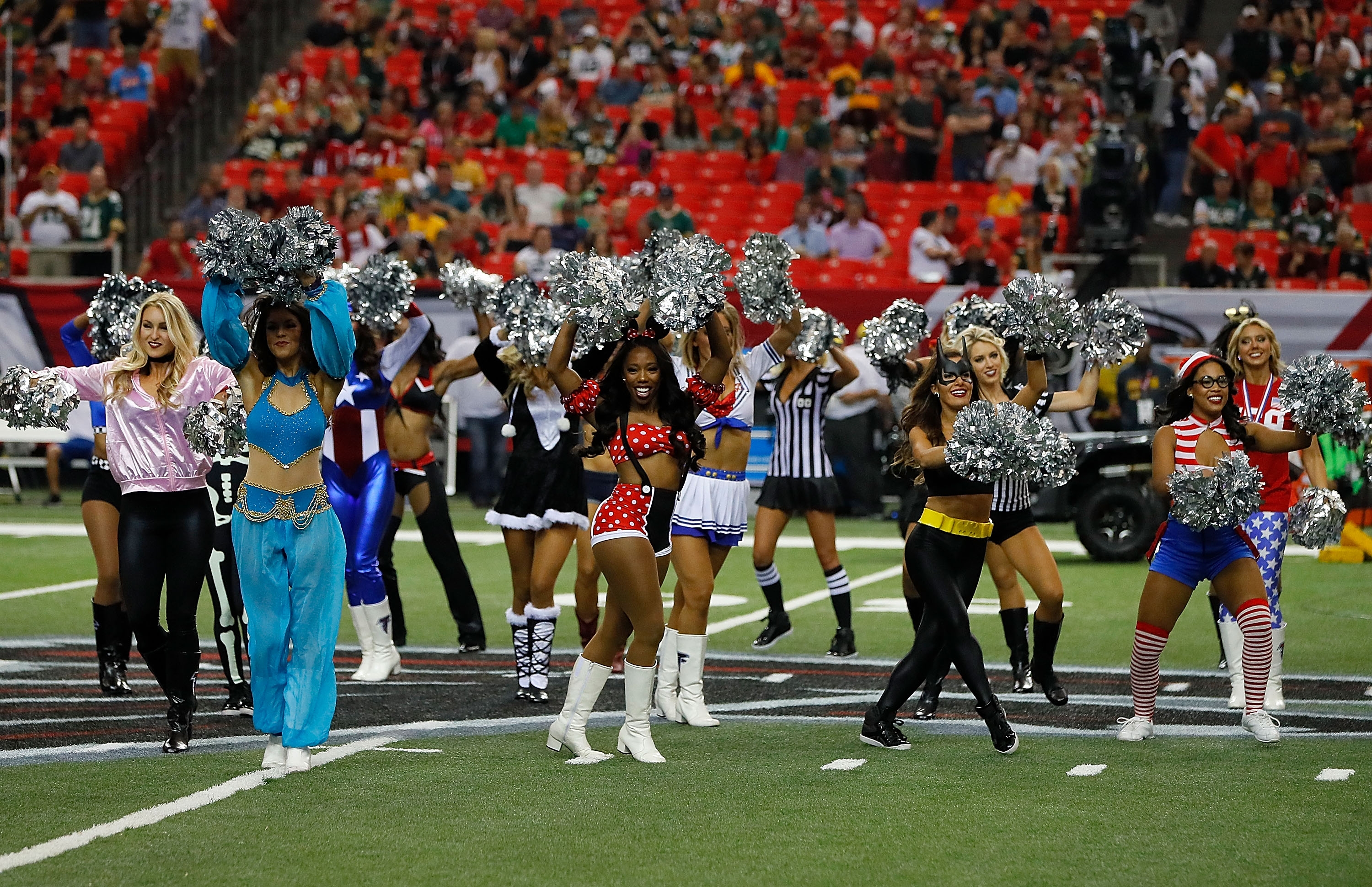 El Halloween más sexy con las porristas de la NFL