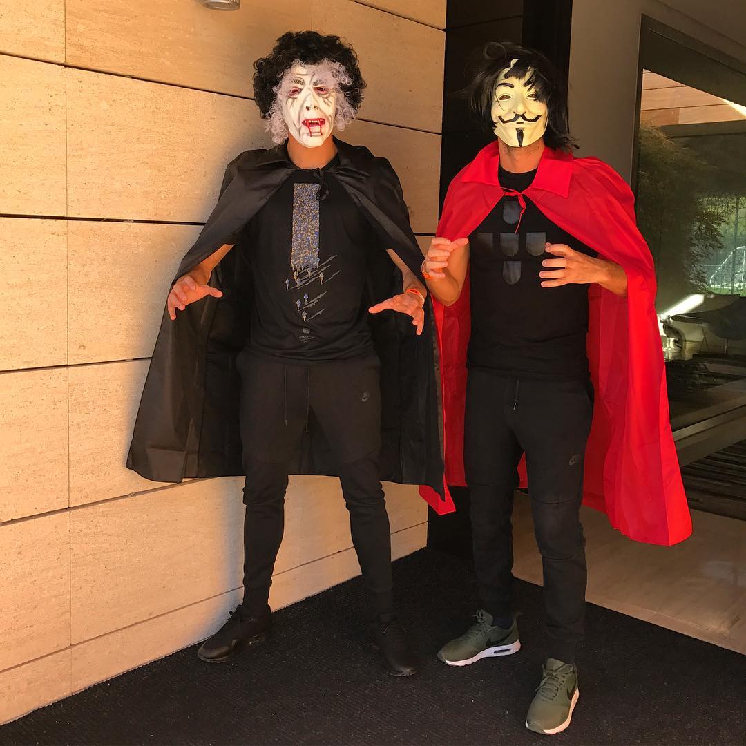 Disfraces de los deportistas en Halloween