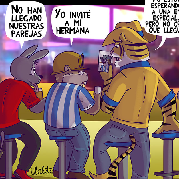 Esperando en la Fiesta
