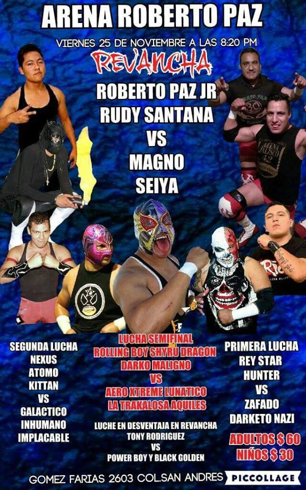 Carteleras del 23 al 29 de noviembreMediotiempo