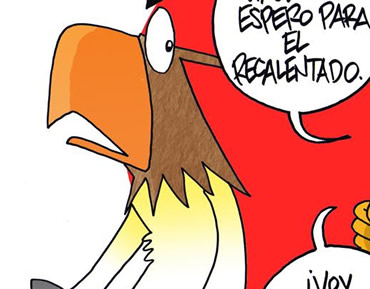 Esperando para el recalentado