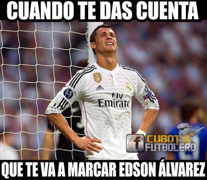 América también le dio pelea al Real Madrid en memes