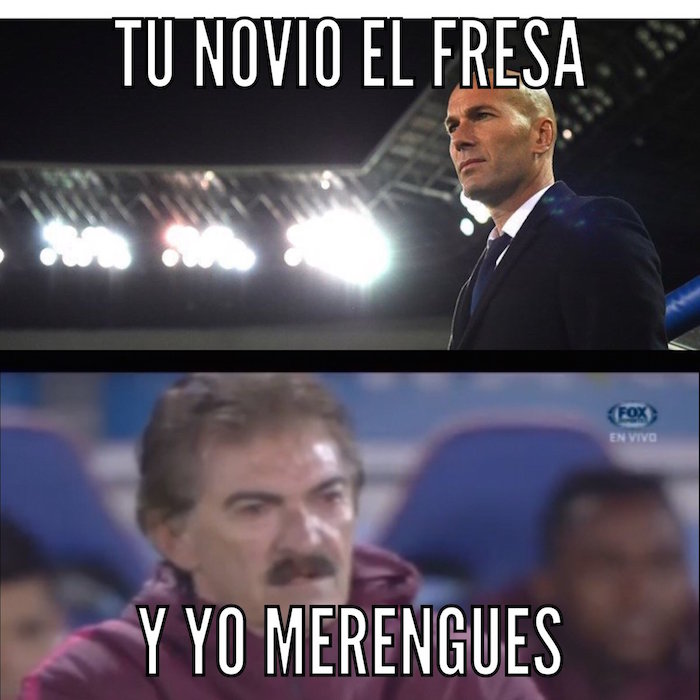 América también le dio pelea al Real Madrid en memes