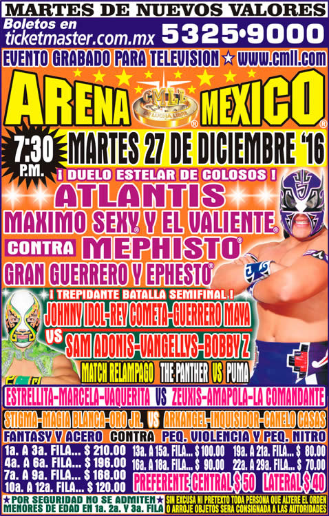 Carteleras del 21 al 27 de diciembre