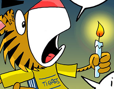 Tigre desesperado