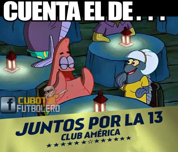América sí es campeón... en burlas de los memes