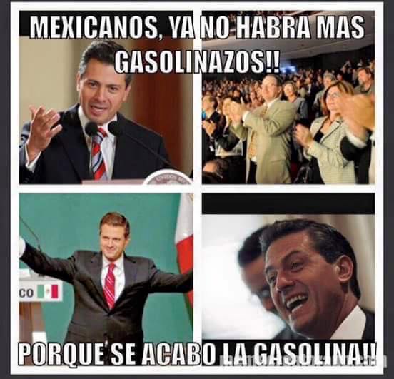 Mira los memes del 'gasolinazo'