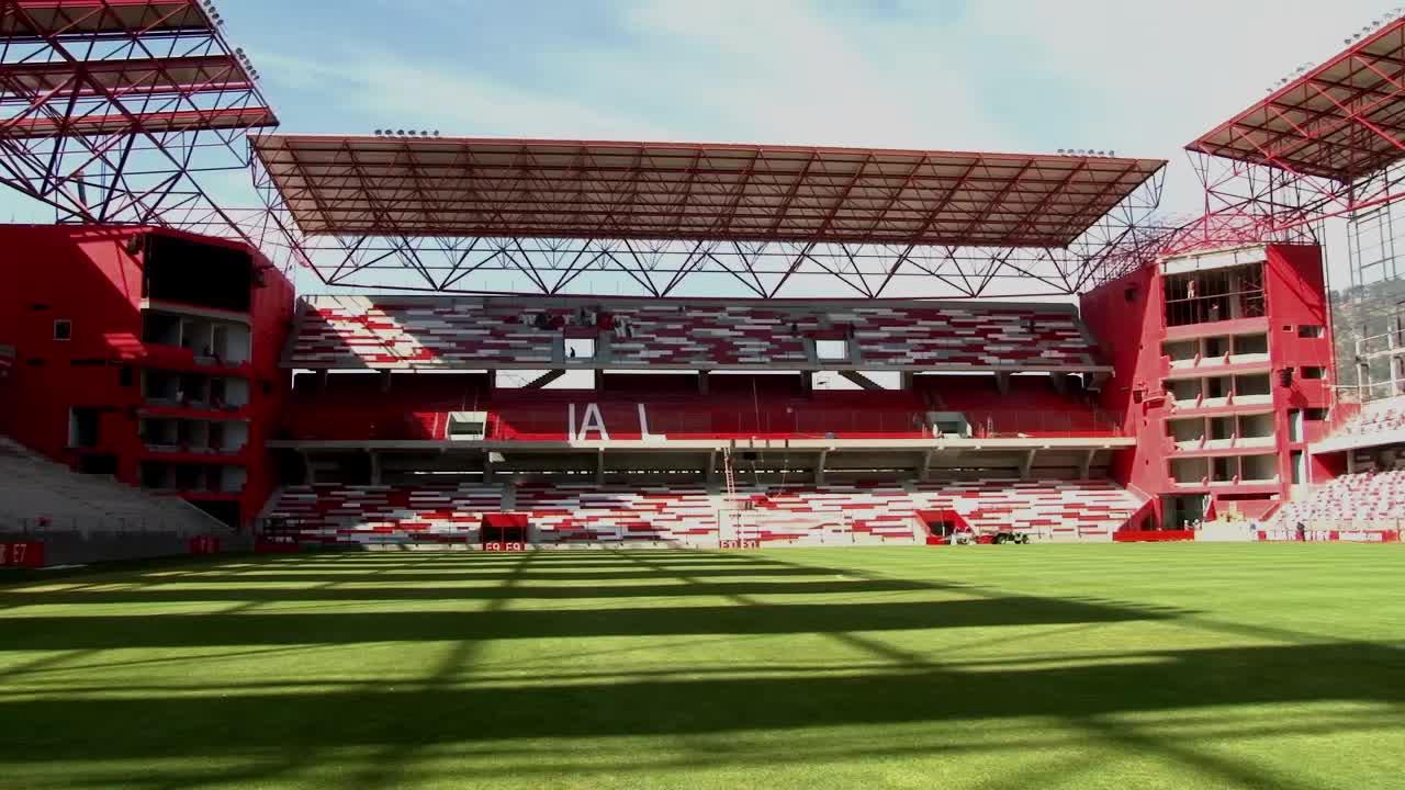 El estadio estará al 100 hasta febrero