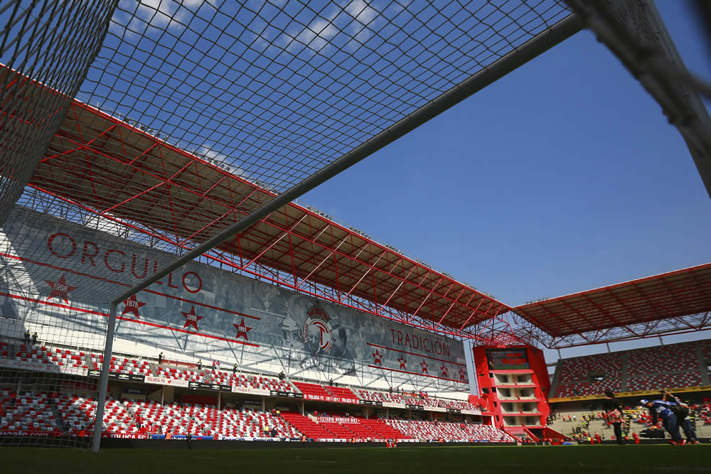 El Nemesio Díez del Toluca muestra su nueva cara.