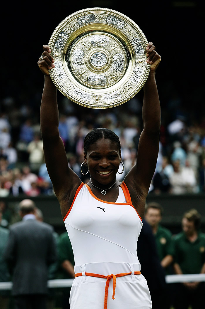 La historia de Serena Williams en 23 Grand Slams