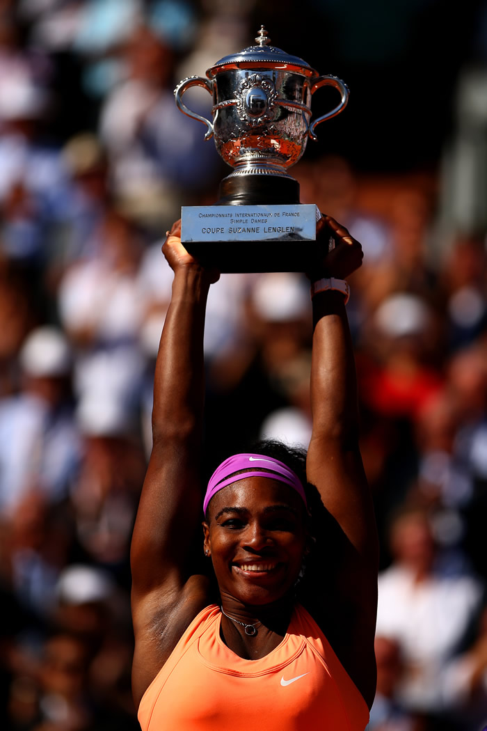 La historia de Serena Williams en 23 Grand Slams