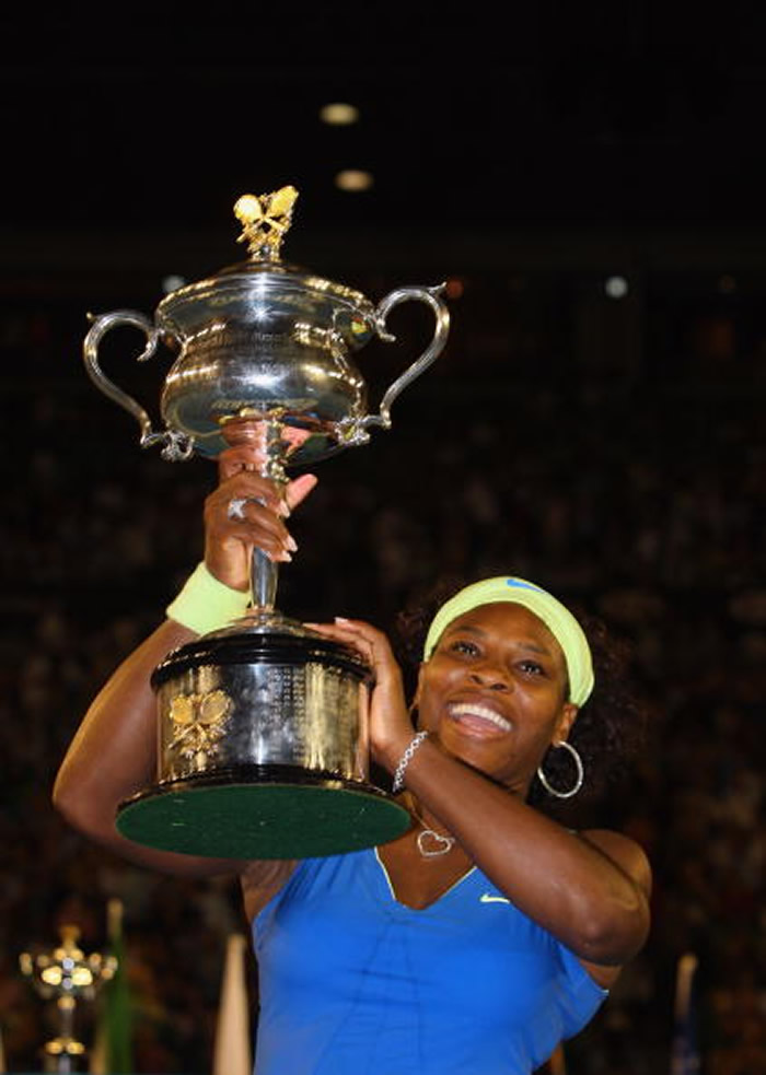 La historia de Serena Williams en 23 Grand Slams