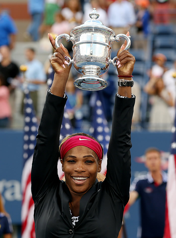 La historia de Serena Williams en 23 Grand Slams