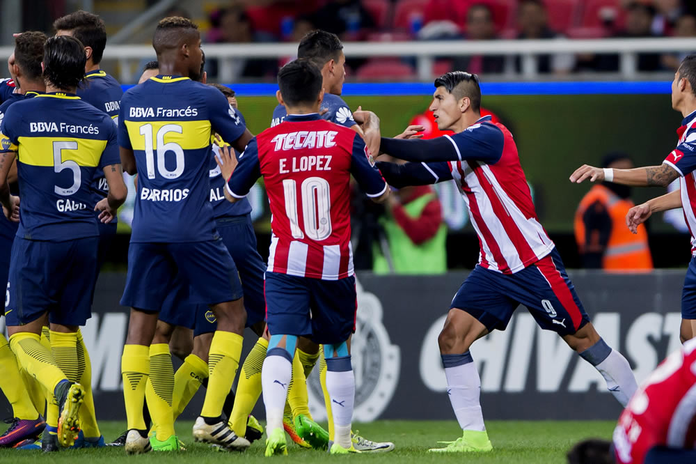 Chivas fue el gigante ante Boca Juniors