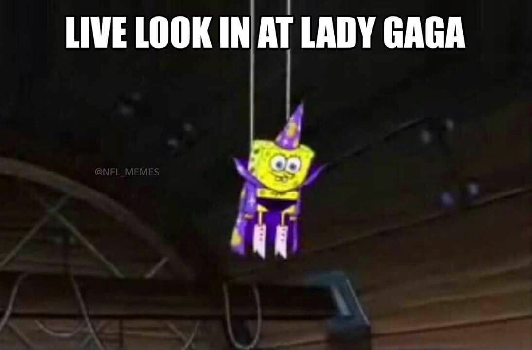 Espectaculares memes del show de Lady Gaga en el medio tiempo del SBLI
