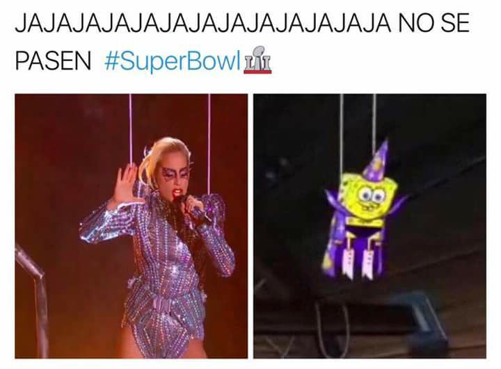 Espectaculares memes del show de Lady Gaga en el medio tiempo del SBLI