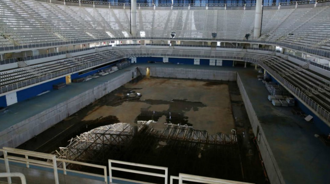 El Parque Olímpico de Río 2016, deteriorado en el abandono.