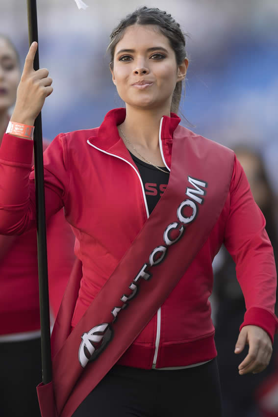 Las chicas más bellas en los estadios de la Liga MX durante el fin de semana.