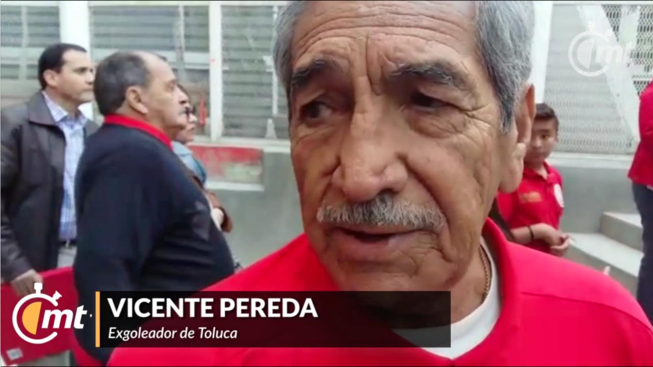 Toluca siempre será grande: Vicente Pereda