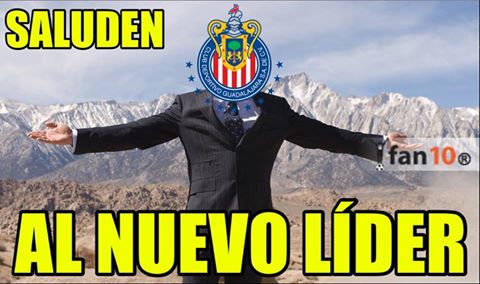 Chivas es superlíder y los memes de la J9 lo saben