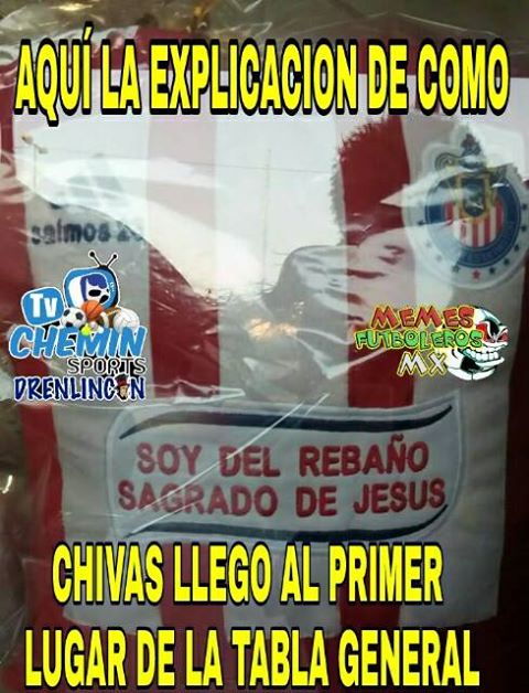 Chivas es superlíder y los memes de la J9 lo saben