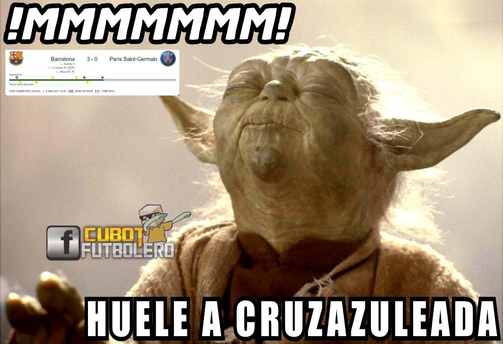 Barcelona, PSG, remontada y árbitro. ¡Qué vengan los memes!