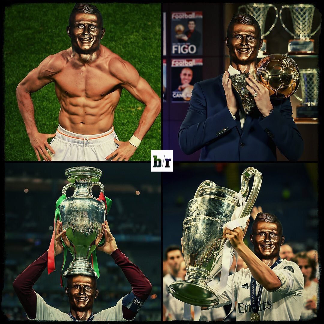 Las burlas sobre Cristiano Ronaldo y el busto que le fue creado.