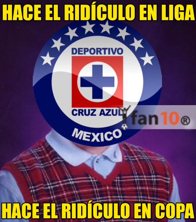 Para no variar, Cruz Azul es el cliente de los memes tras su eliminación en Copa