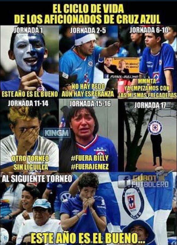 Para no variar, Cruz Azul es el cliente de los memes tras su eliminación en Copa