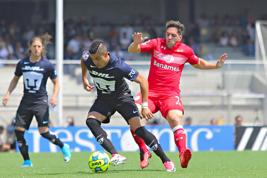 Toluca conservó el liderato de la Liga MX venciendo a Pumas en C.U.