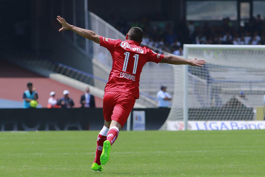 Toluca conservó el liderato de la Liga MX venciendo a Pumas en C.U.