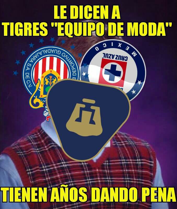 Chivas, la burla de Tigres en los memes