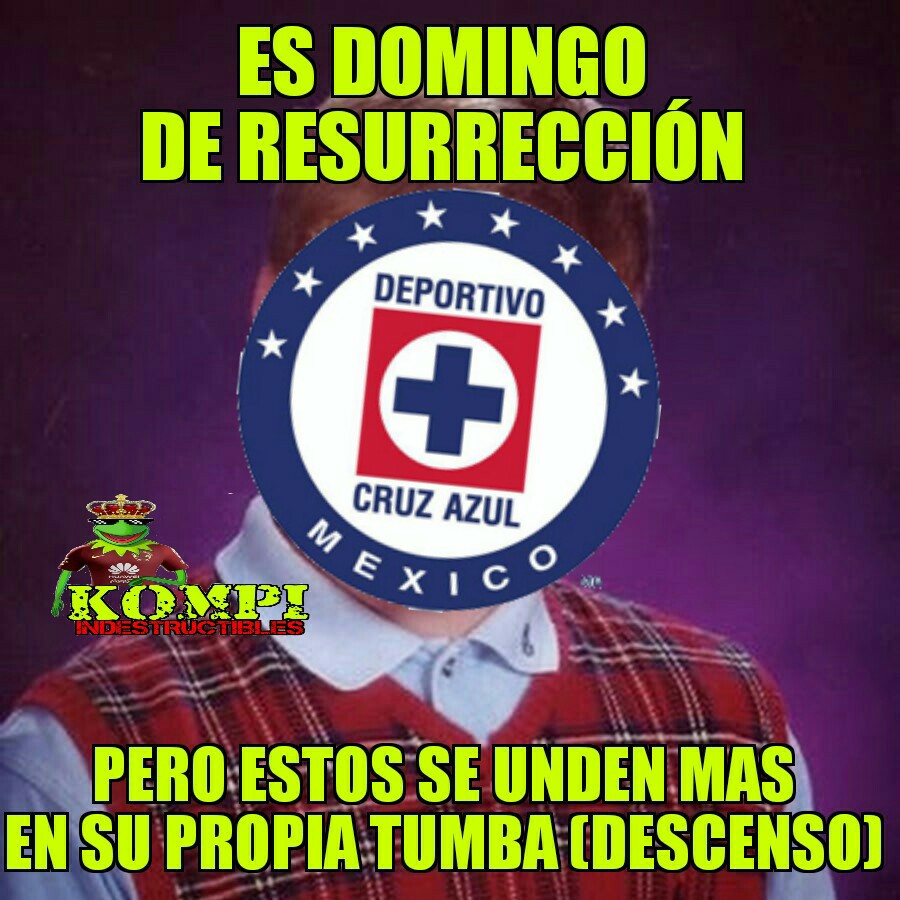 Nadie está a salvo de los memes, menos si eres Cruz Azul o Pumas.