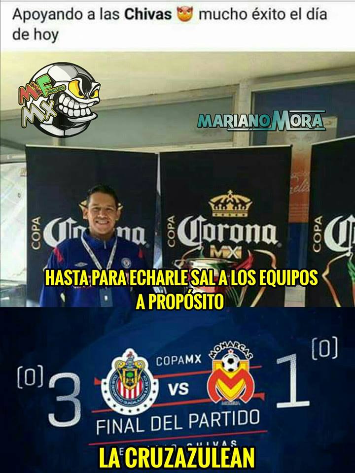 Chivas, la Copa MX y sus memes… 