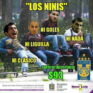 Rayados y Tigres se dan con todo en los memes del clásico regio 110