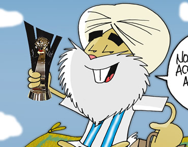 El Tuzo anda por las nubes