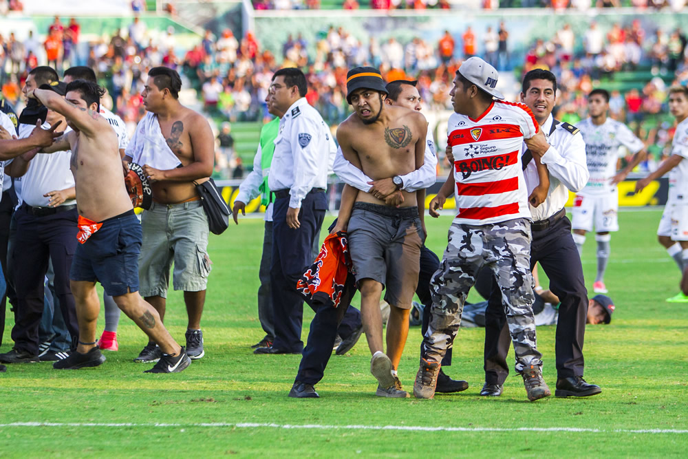 Lo mejor del Jaguars-Santos, en imágenes