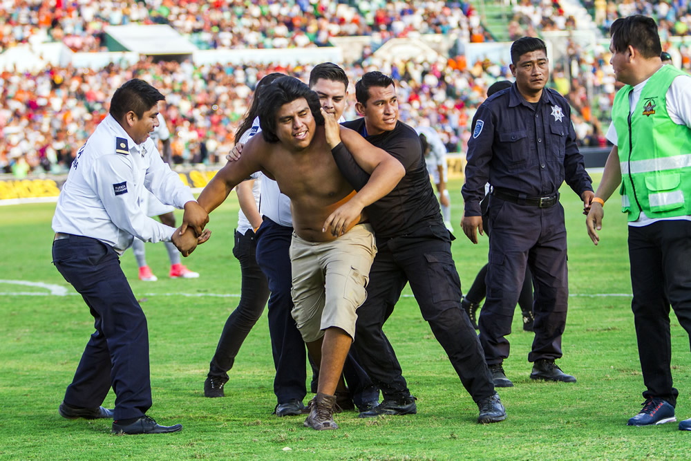 Lo mejor del Jaguars-Santos, en imágenes