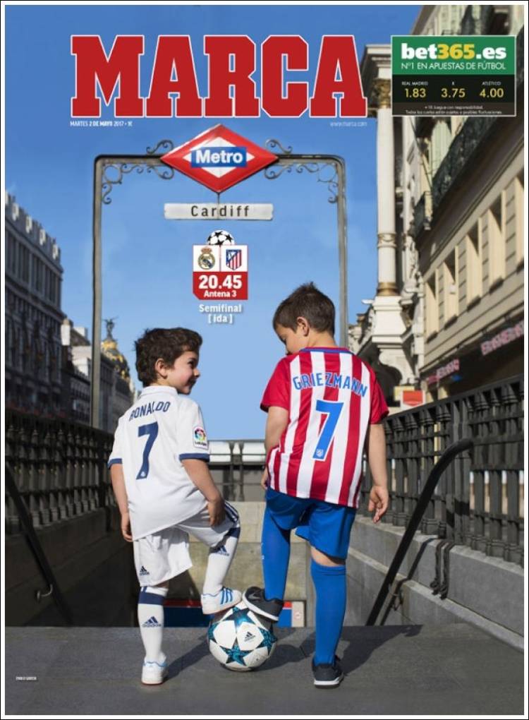 Las mejores portadas deportivas a lo largo y ancho del mundo.