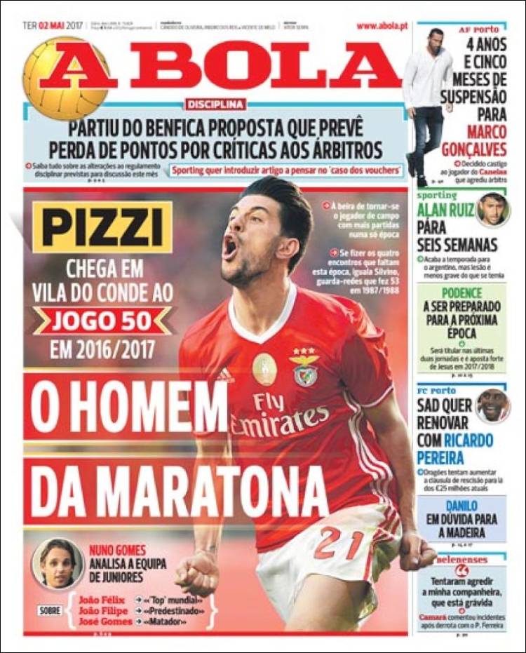 Las mejores portadas deportivas a lo largo y ancho del mundo.