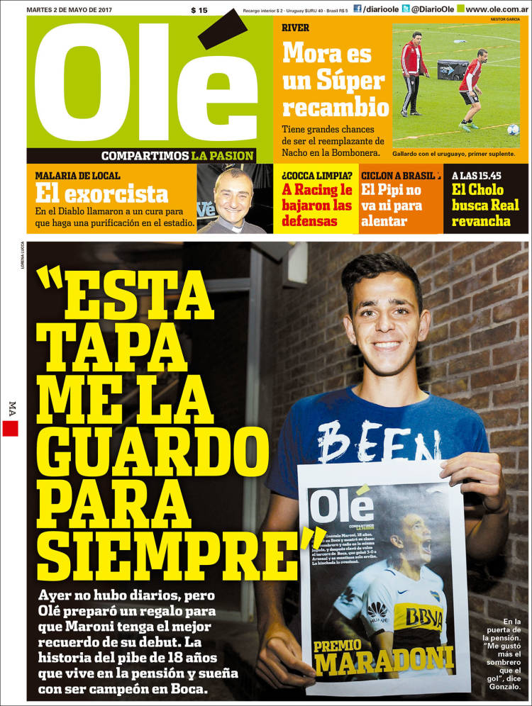 Las mejores portadas deportivas a lo largo y ancho del mundo.