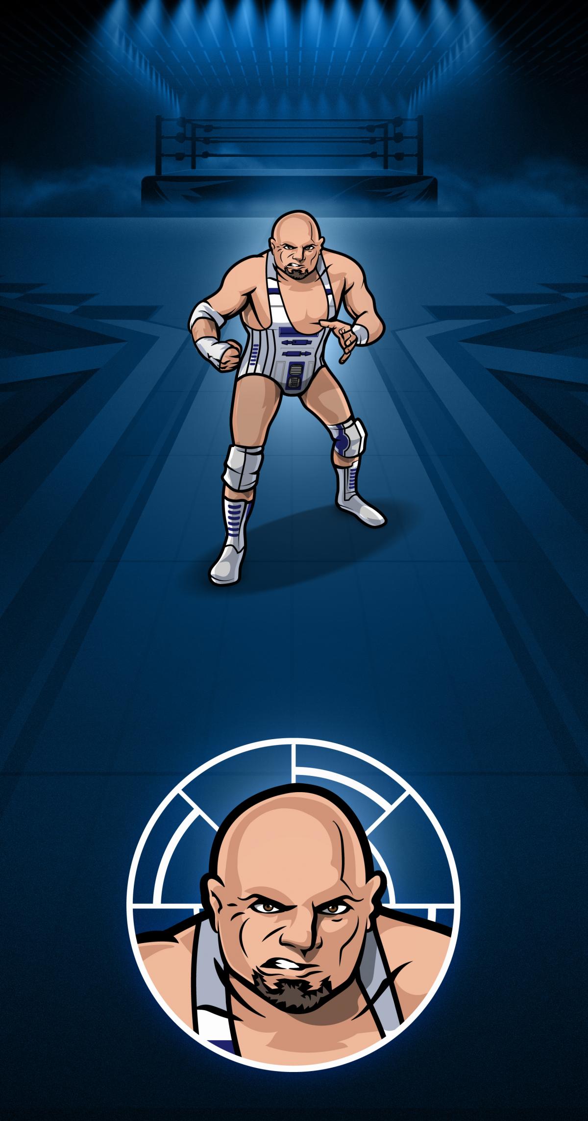 Personajes de Star Wars como luchadores de WWE.