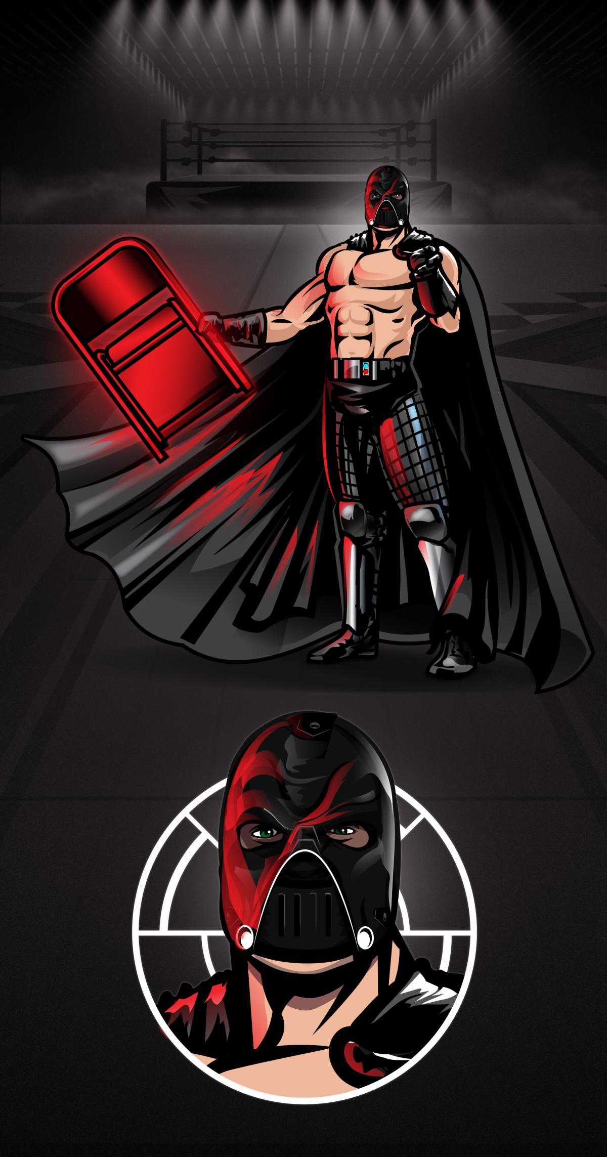 Personajes de Star Wars como luchadores de WWE.