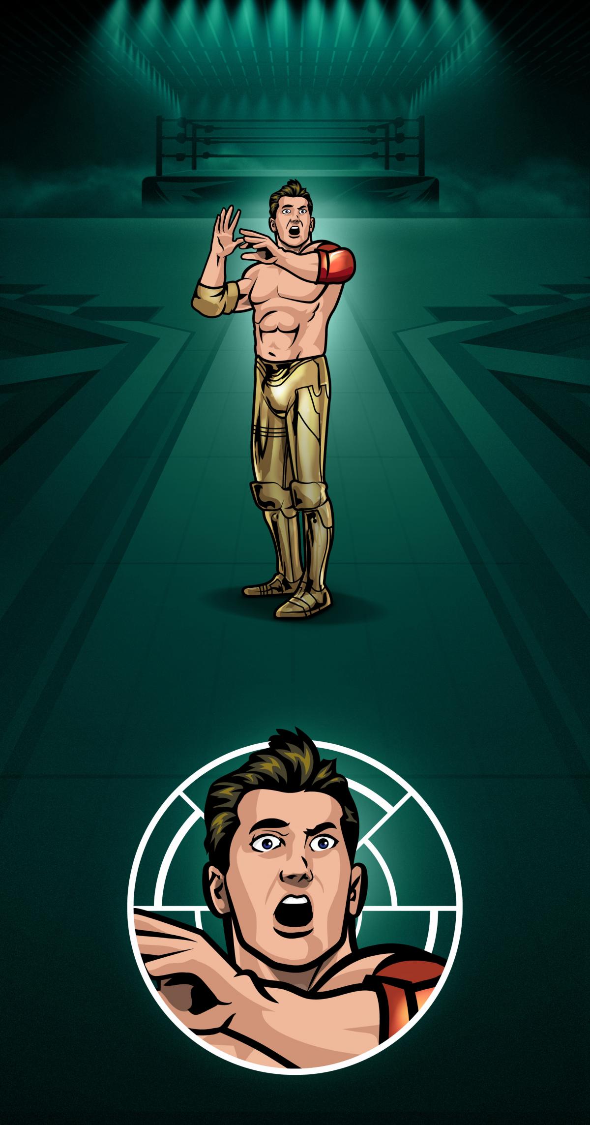 Personajes de Star Wars como luchadores de WWE.